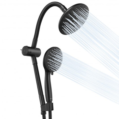 High Pressure Combo Handheld Shower Head-Black