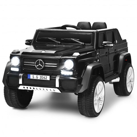 12V Licensed Mercedes-Benz Kids Ride On Car-Black