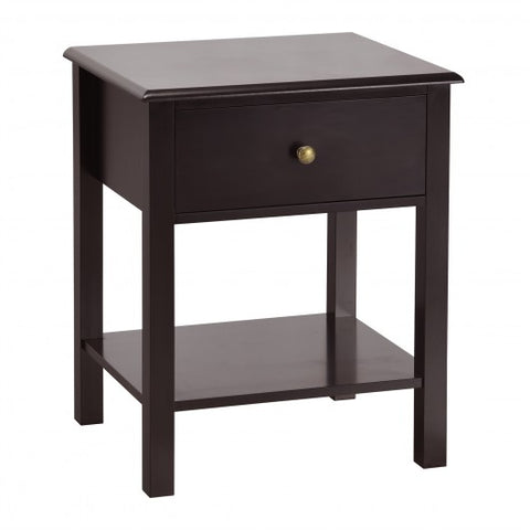 Brown Nightstand End Table