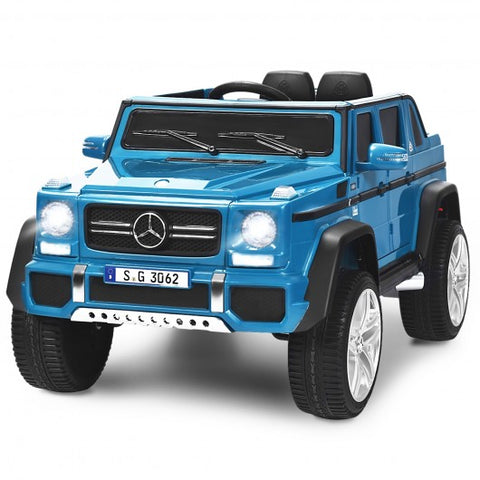 12V Licensed Mercedes-Benz Kids Ride On Car-Navy