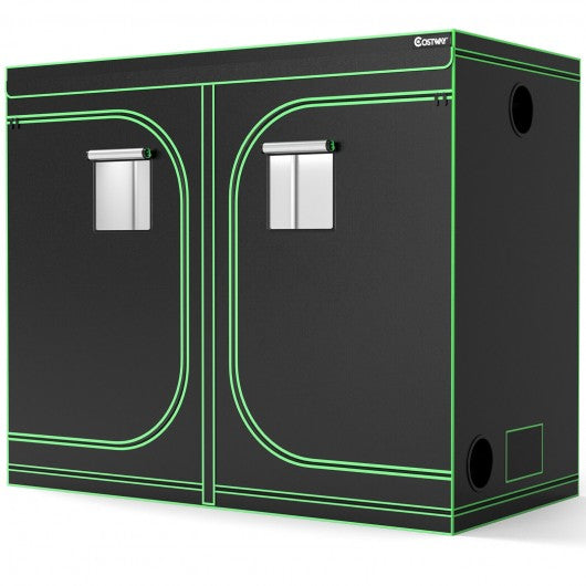 4 x 8 Grow Tent with Observation Window for Indoor Plant Growing-Black