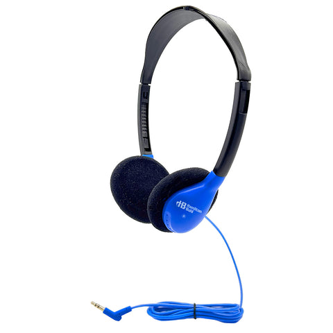 Personal On-Ear Stereo Headphone, Blue