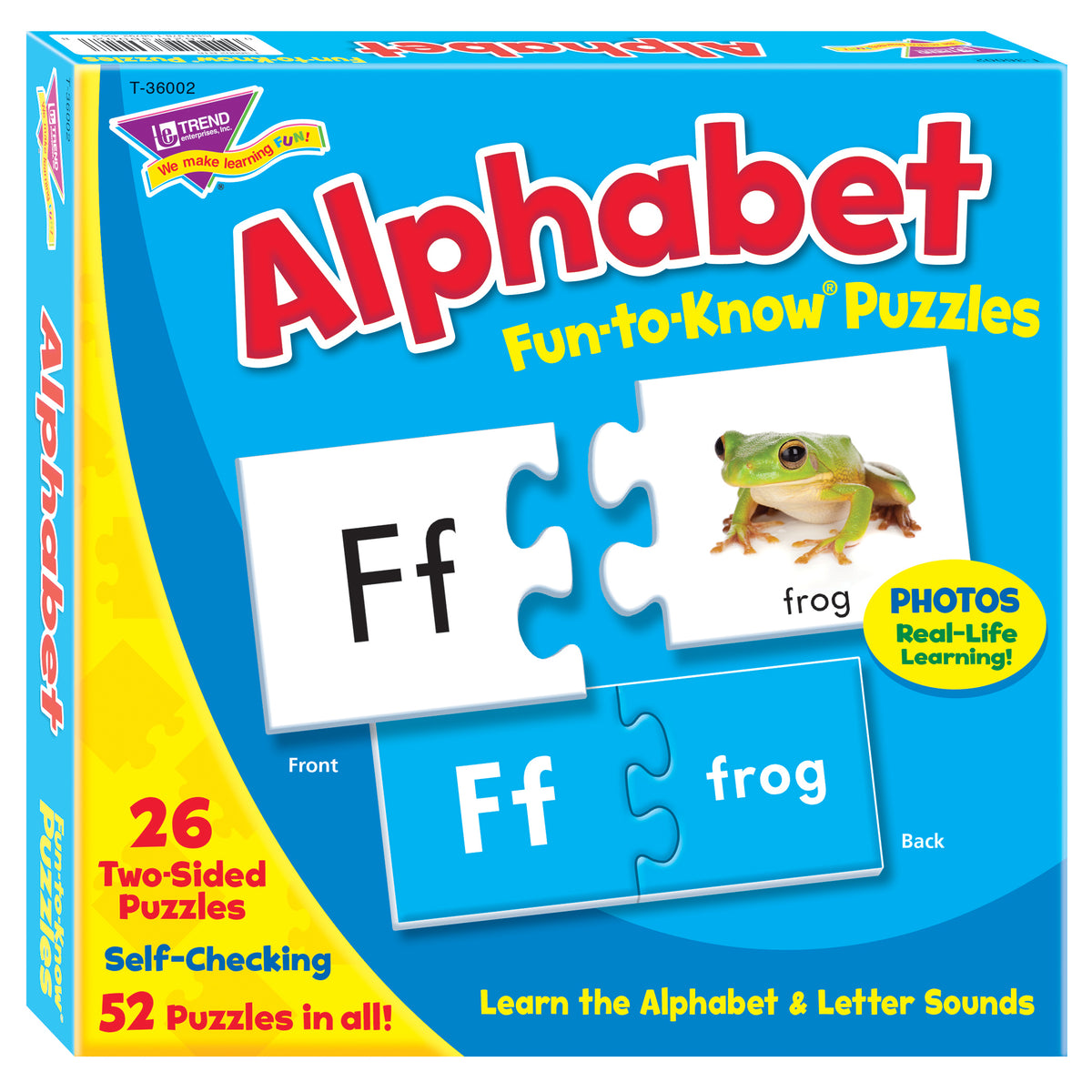 Alphabet Fun-to-Know® Puzzles