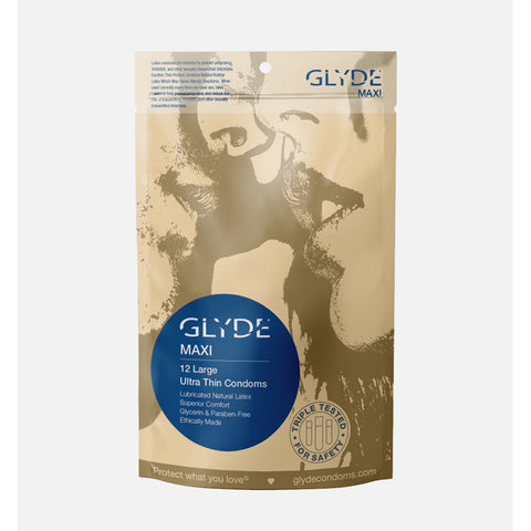 Glyde Maxi Condoms 12pk