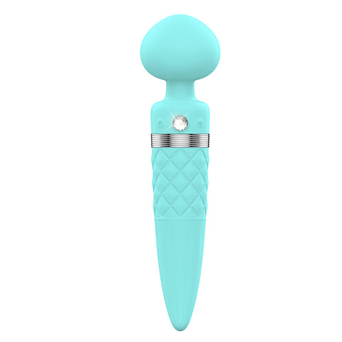 Pillow Talk Sultry Wand - Teal