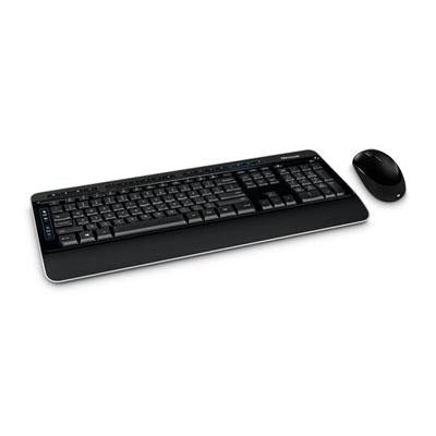 Microsoft Wireless Desktop 3050 - Usb Wireless Rf English (north America) - Usb Wireless Rf Bluetrack - 988 Dpi - 5 Button - Tilt Wheel - Email, Home, Skype, My Music, Favourites, Play/pause, Stop, Previous Track, Next Track, Calculator, My Documents, ...