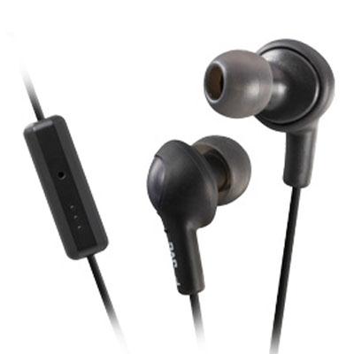 Jvc Hafr6b Gumy Plus Earbuds With Remote & Microphone (black)