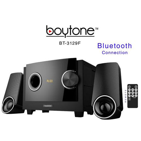 Boytone BT-3129F Wireless Bluetooth Speaker Powerful Bass System with FM Refurbished