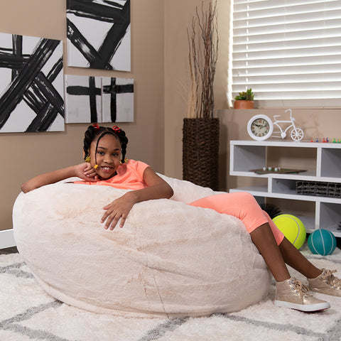 Royal Blue Bean Bag Chair