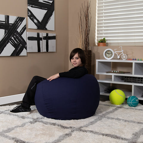 Royal Blue Bean Bag Chair