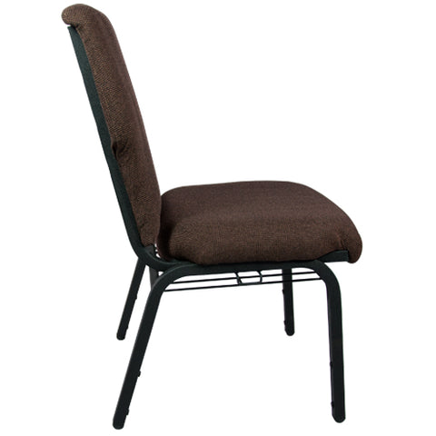 Black Marble Church Chair 21"