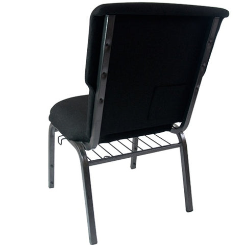 Black Marble Church Chair 21"