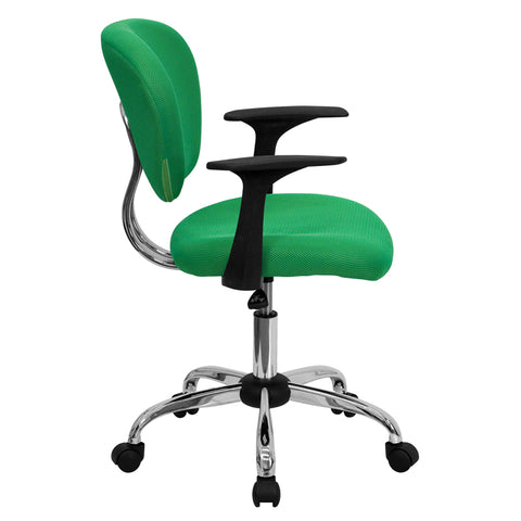 Yellow Mid-Back Task Chair