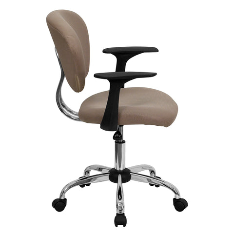 Yellow Mid-Back Task Chair