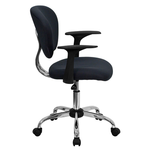 Yellow Mid-Back Task Chair