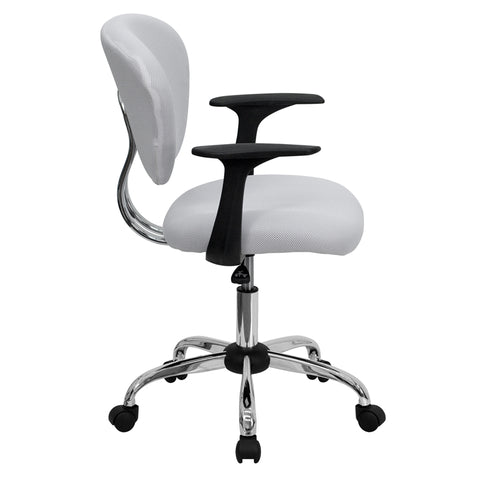 Yellow Mid-Back Task Chair