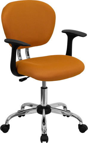 Yellow Mid-Back Task Chair