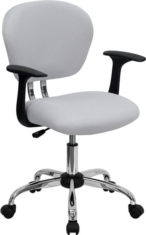 Yellow Mid-Back Task Chair