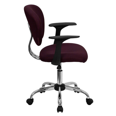 Yellow Mid-Back Task Chair