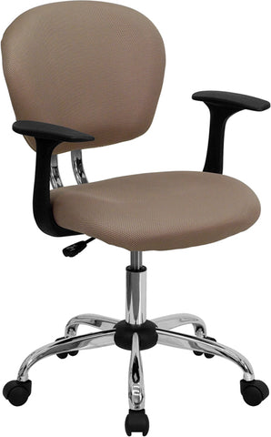 Yellow Mid-Back Task Chair