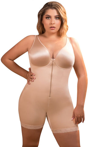 Celeste Front Zipper Compression Garment