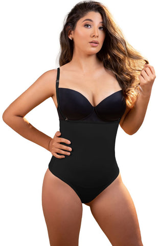 Nadine Strapless Bodysuit in Thong