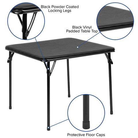 5 PC Kids Folding Table Set