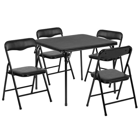 5 PC Kids Folding Table Set