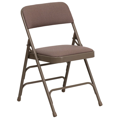 Gray Vinyl Folding Chair