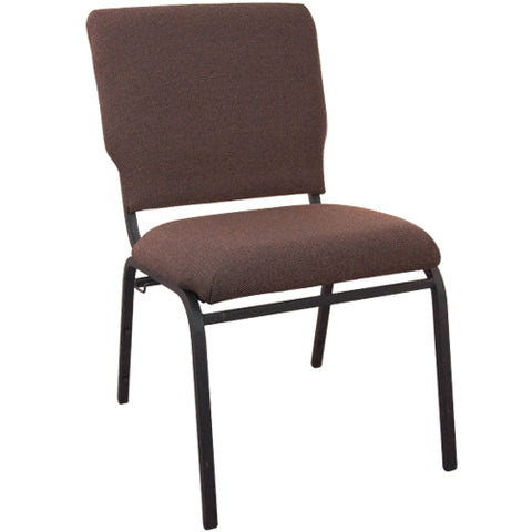 Charcoal Church Chairs 18.5"