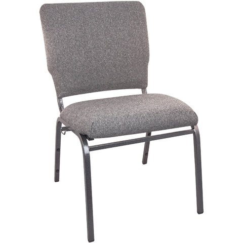 Charcoal Church Chairs 18.5"