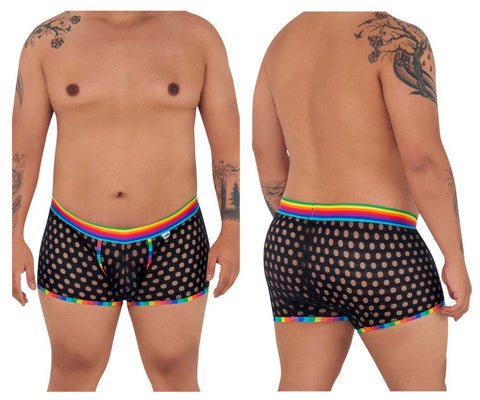 Polka Mesh Trunks