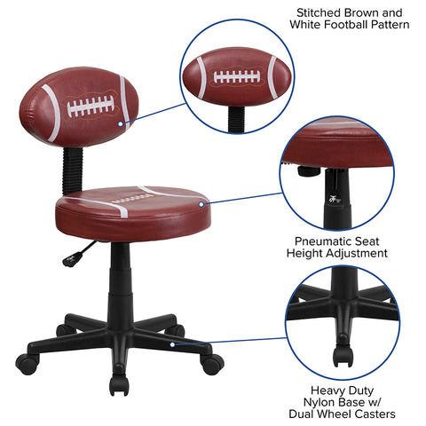 Football Low Back Task Chair