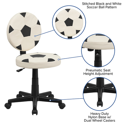 Football Low Back Task Chair