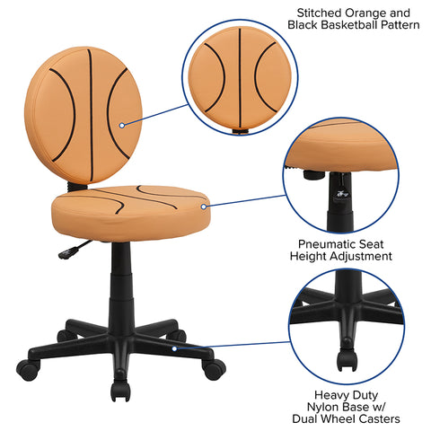 Football Low Back Task Chair