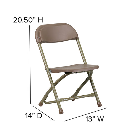 Kids Yellow Folding Chair