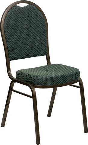 Green Fabric Banquet Chair