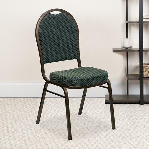 Green Fabric Banquet Chair