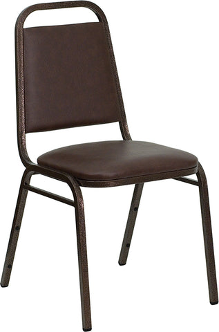 Black Vinyl Banquet Chair