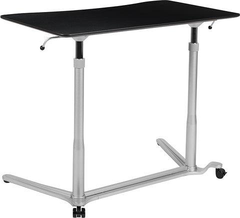 Sit-Stand Light Gray Desk