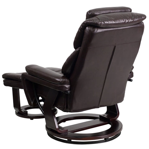 Brown Microfiber Recliner