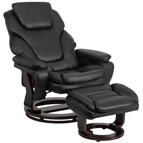 Brown Microfiber Recliner