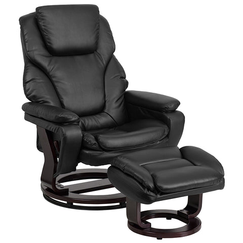 Brown Microfiber Recliner