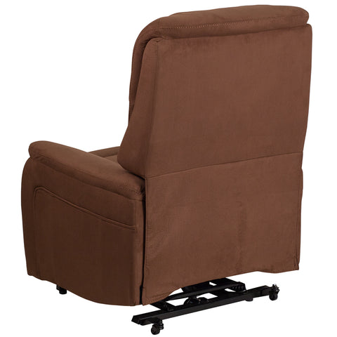 Brown Microfiber Lift Recliner