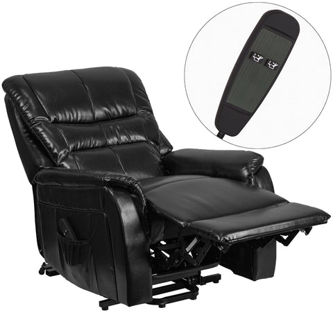 Brown Microfiber Lift Recliner