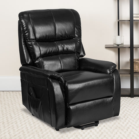 Brown Microfiber Lift Recliner