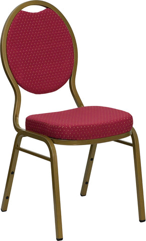 Black Fabric Banquet Chair