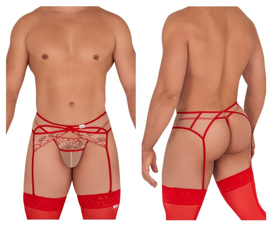 Mesh Garter G-String