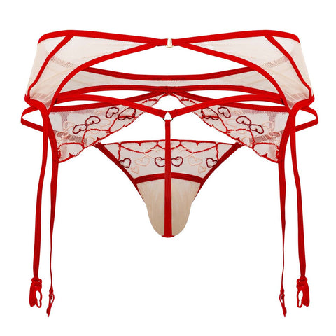 Mesh Garter G-String