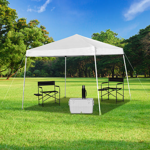 8'x8' White Pop Up Canopy